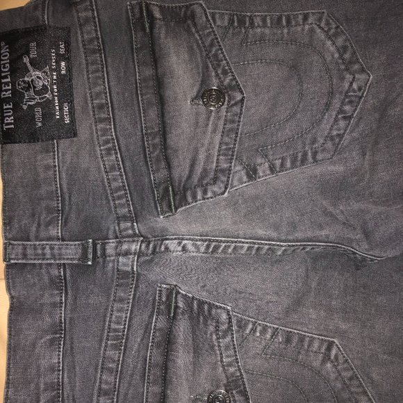 True Religion Black Ricky Jeans - Picture 4 of 8